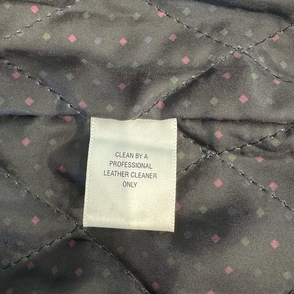 Covington Black Genuine Leather Jacket - Picture 7 of 8